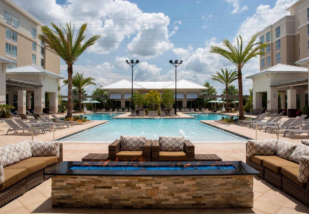 Four Corners Springhill Suites By Marriott Orlando At Flamingo Crossings Town Center-Western Entrance מראה חיצוני תמונה