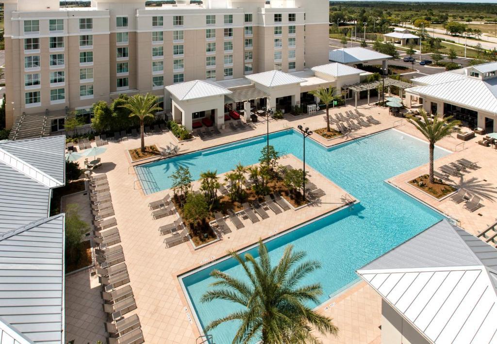 Four Corners Springhill Suites By Marriott Orlando At Flamingo Crossings Town Center-Western Entrance מראה חיצוני תמונה