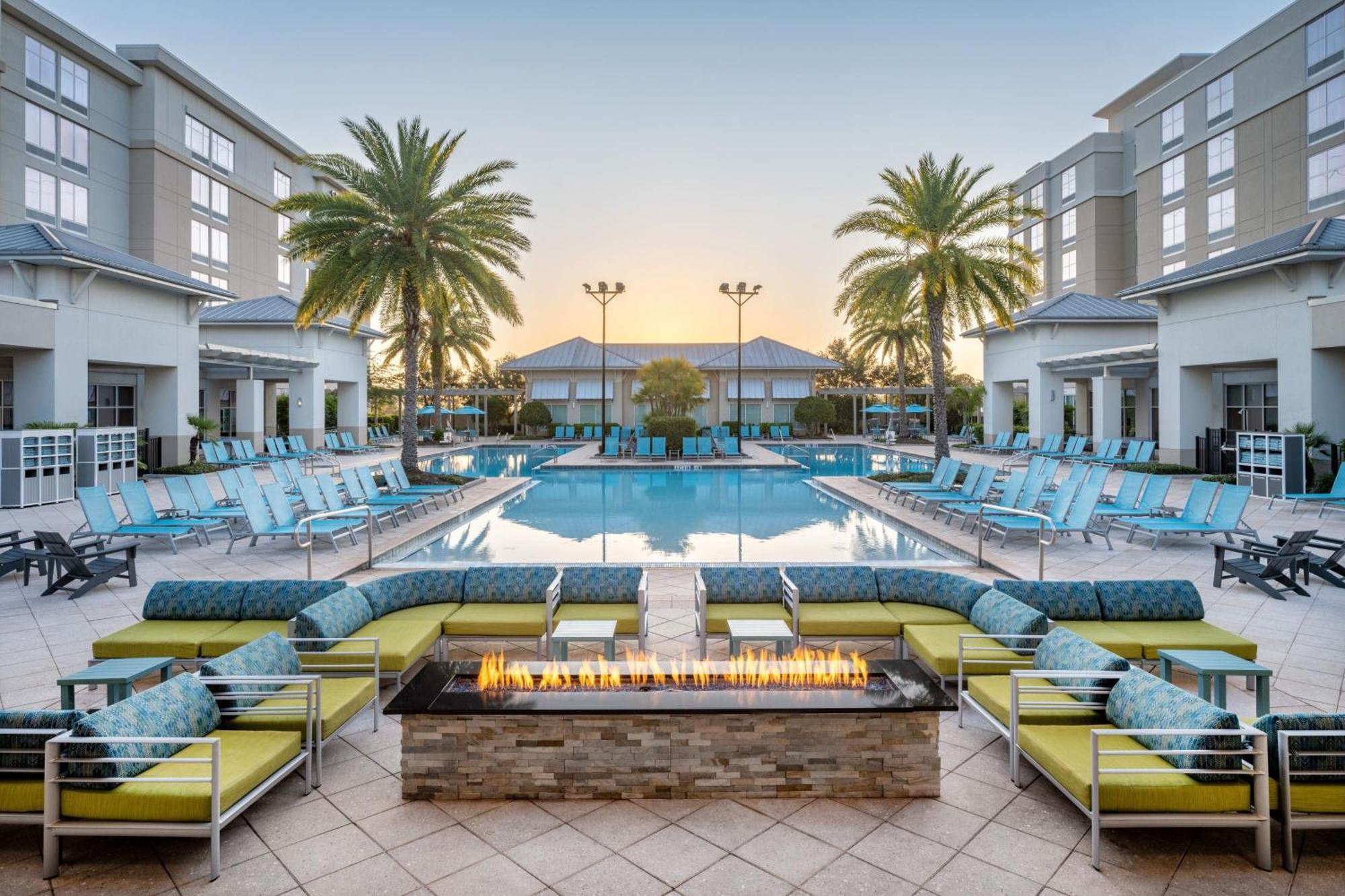 Four Corners Springhill Suites By Marriott Orlando At Flamingo Crossings Town Center-Western Entrance מראה חיצוני תמונה