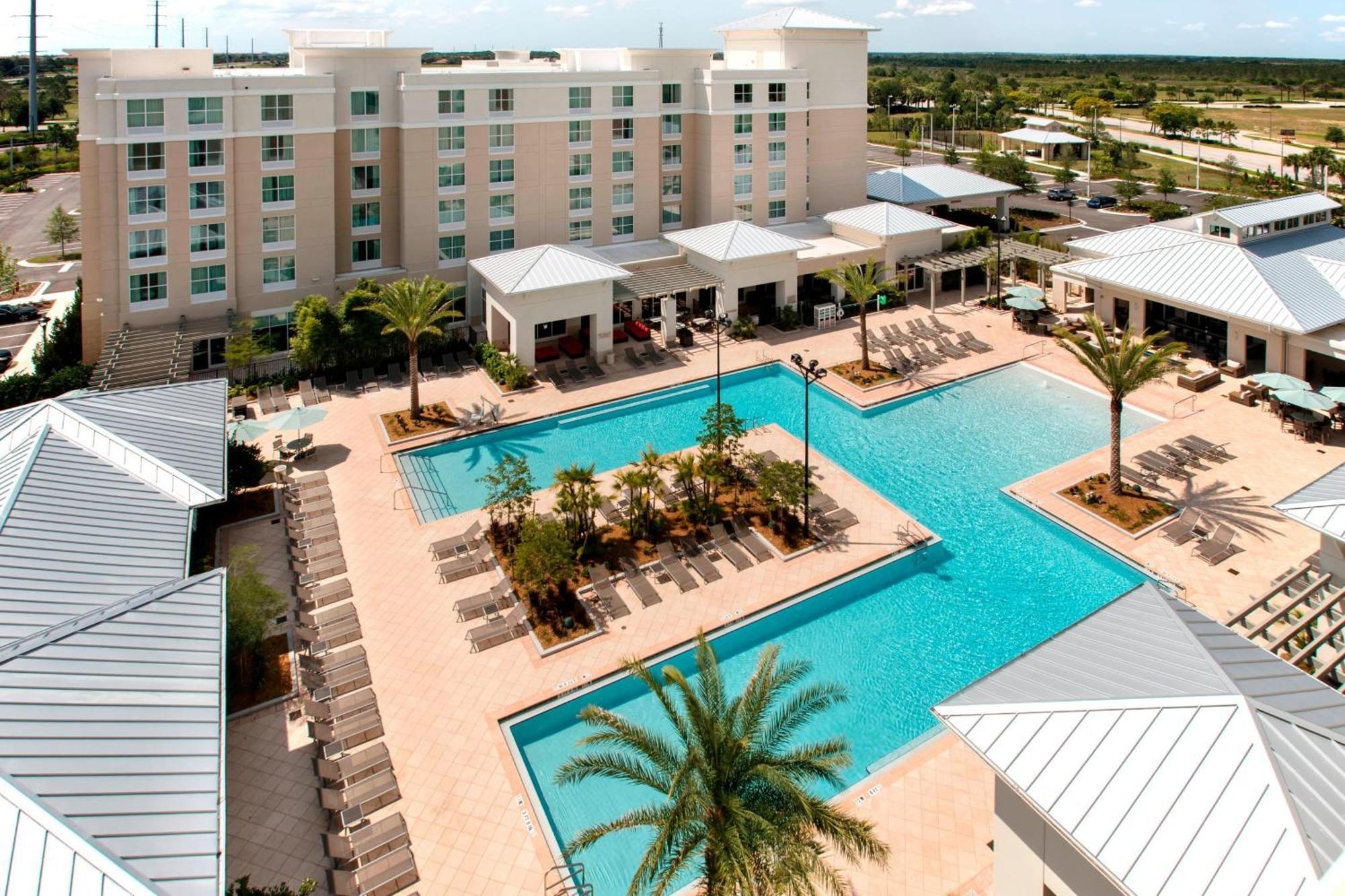Four Corners Springhill Suites By Marriott Orlando At Flamingo Crossings Town Center-Western Entrance מראה חיצוני תמונה