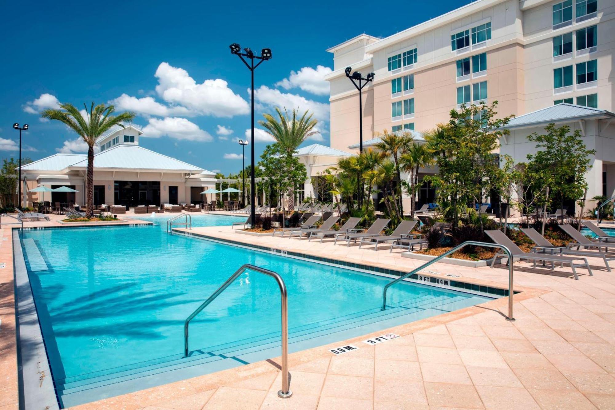 Four Corners Springhill Suites By Marriott Orlando At Flamingo Crossings Town Center-Western Entrance מראה חיצוני תמונה